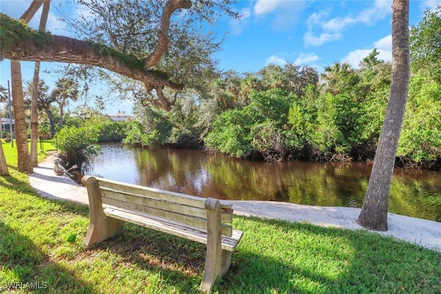 property view of water