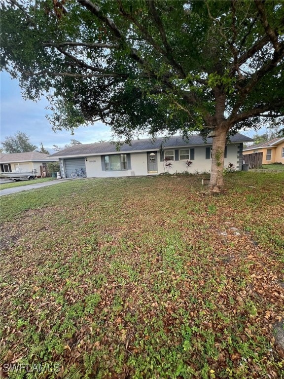 view of ranch-style house