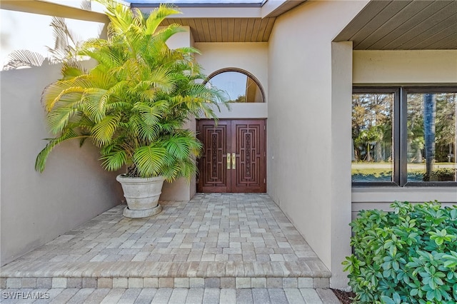 view of entrance to property