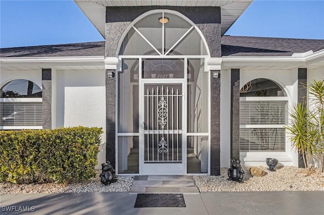 view of entrance to property