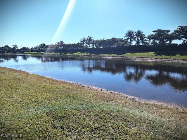 property view of water