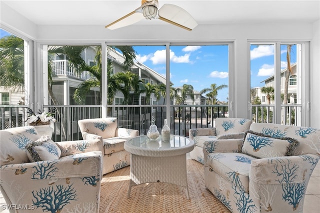 160 Barefoot Cir Unit 38, Bonita Springs, FL 34134 - sunroom / solarium featuring a healthy amount of sunlight