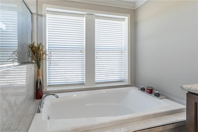 4008 24th Ave NE, Naples, FL 34120 - bathroom featuring vanity and a bath