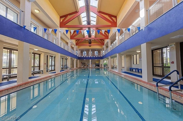 view of pool