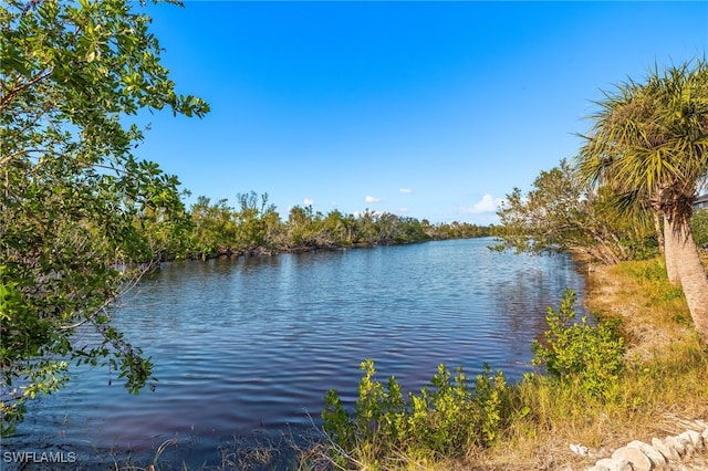 property view of water