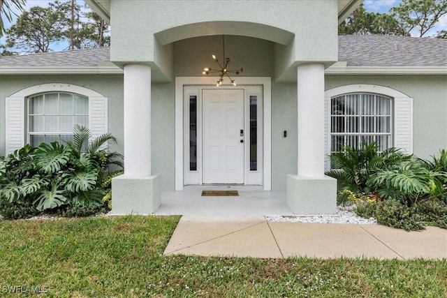 view of property entrance