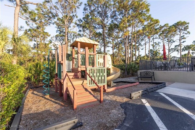 view of community playground