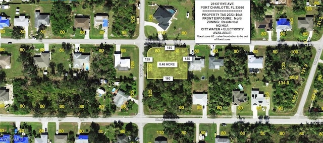 23137 Rye Ave, Punta Gorda FL, 33980 land for sale