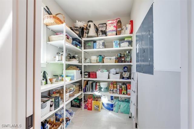 view of pantry