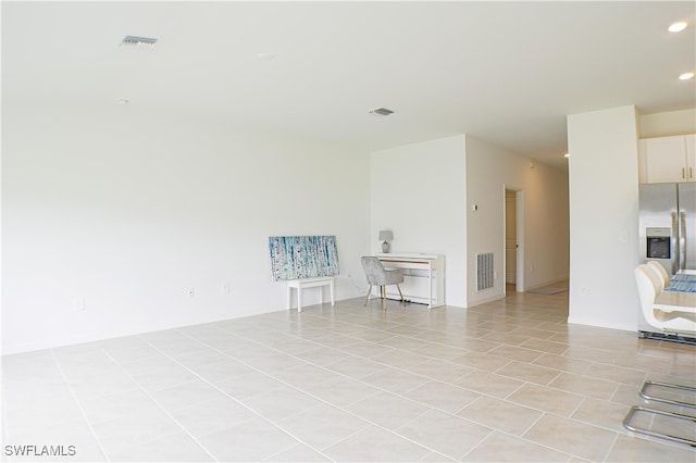 view of tiled empty room