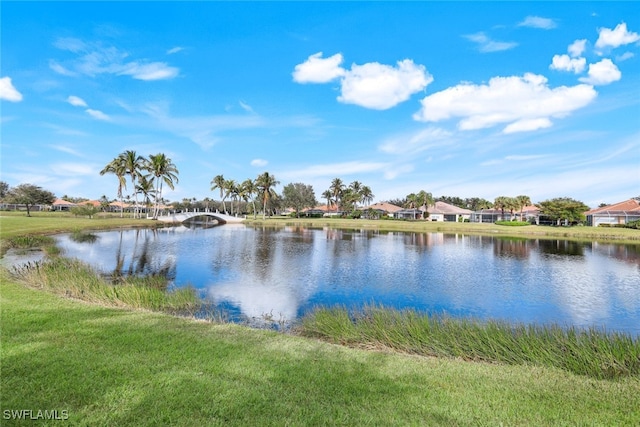 property view of water