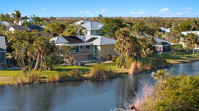 property view of water