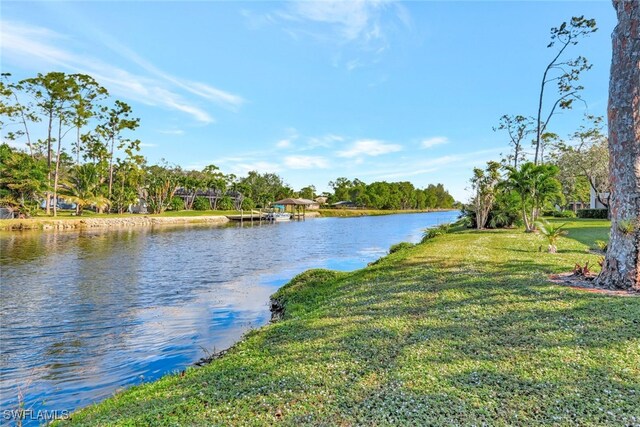 property view of water