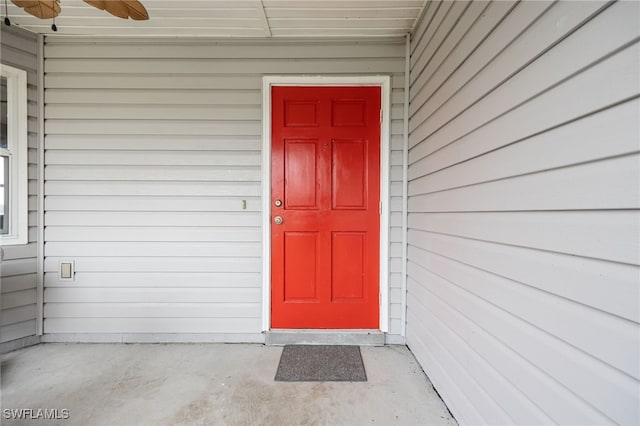 2915 Ortona Locks Rd, Moore Haven, FL 33471 - entrance to property featuring ceiling fan