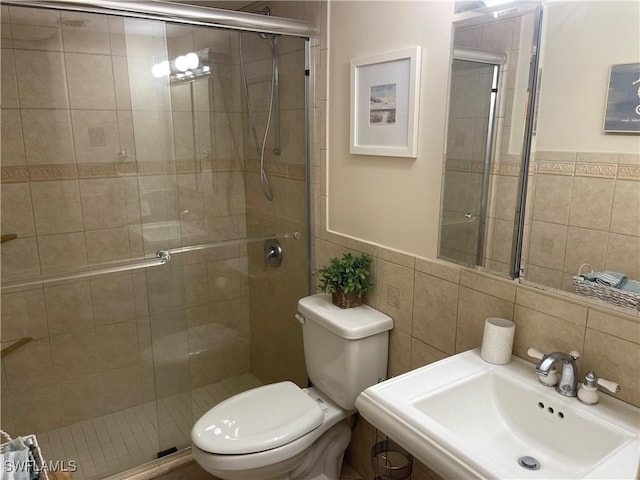 634 12th Ave S Unit 634, Naples, FL 34102 - full bathroom with tile walls and a shower stall