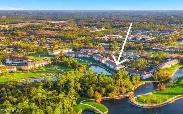 1051 Eastham Way Unit B-204, Naples, FL 34104 - view of property location with a nearby body of water and a local golf course