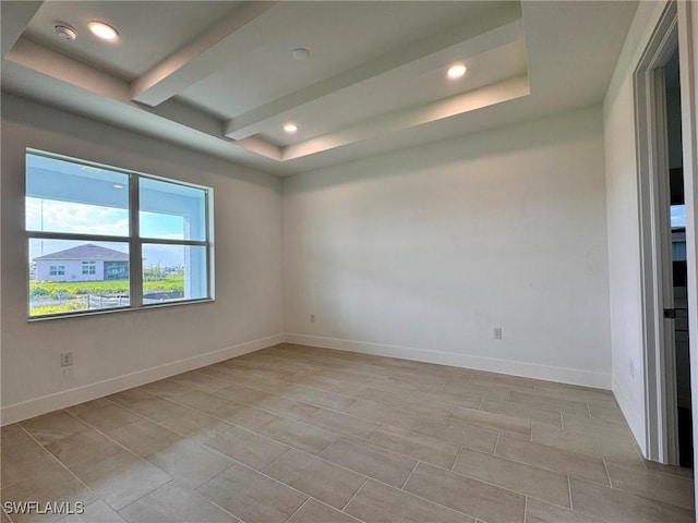 16349 Preservation Blvd, Punta Gorda, FL 33982 - empty room featuring a smoke detector and recessed lighting