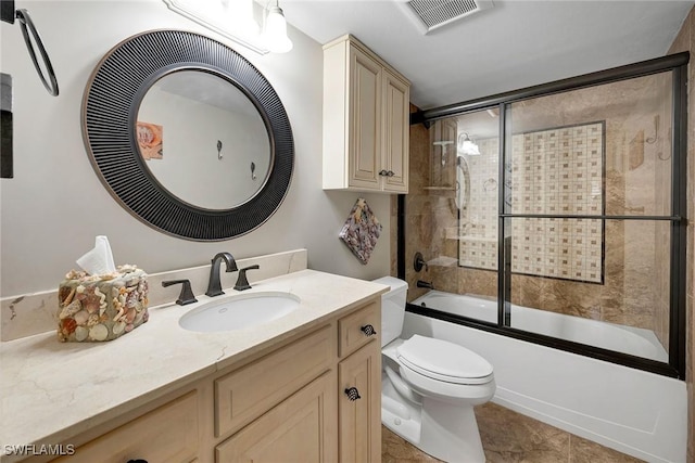 1549 Sandpiper St Unit 80, Naples, FL 34102 - full bath featuring vanity, enclosed tub / shower combo, and tile patterned floors