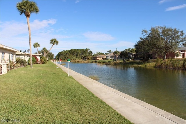 property view of water