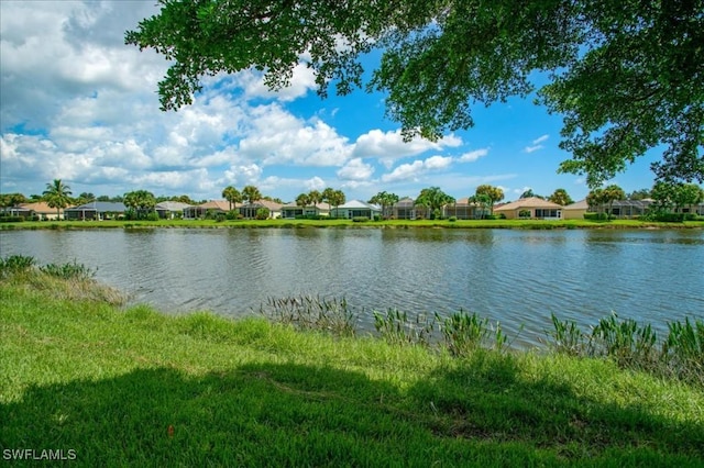 property view of water