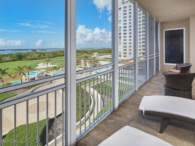 4951 Bonita Bay Blvd Unit 604, Bonita Springs, FL 34134 - balcony featuring golf course view