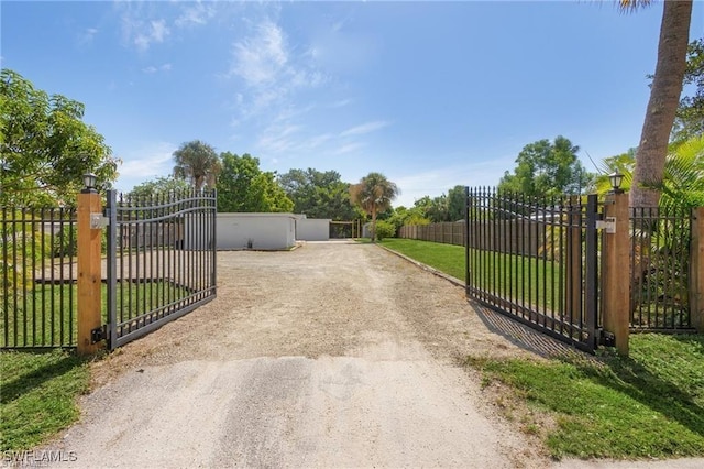 view of gate