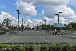 view of sport court