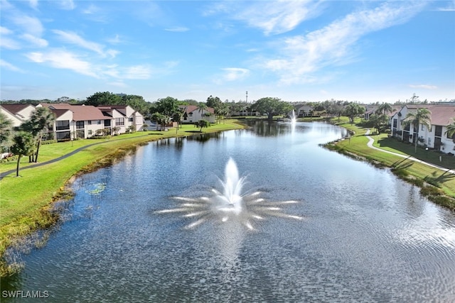 property view of water