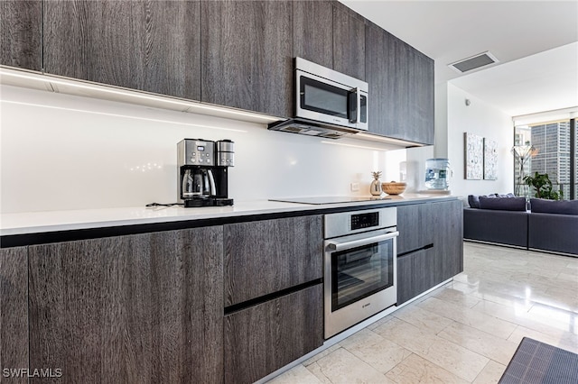 kitchen featuring stainless steel appliances