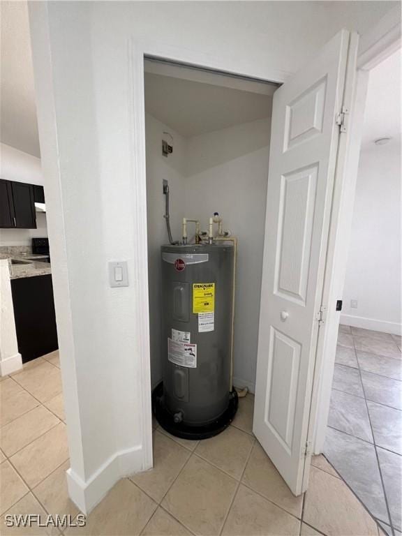 utilities with electric water heater