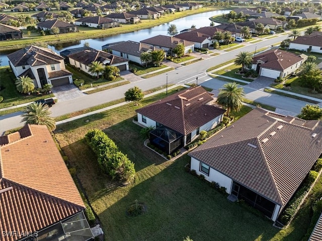 20680 Vita Ct, Venice, FL 34293 - aerial perspective of suburban area with a large body of water
