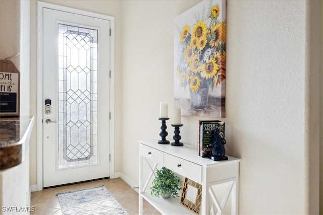 20680 Vita Ct, Venice, FL 34293 - entryway with light tile patterned flooring