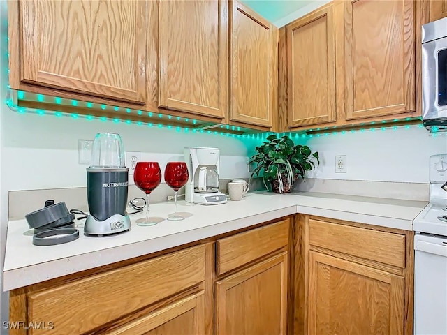 kitchen featuring stove