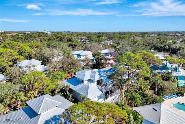 aerial view