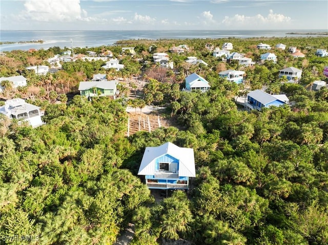 564 Coral Cir, Captiva, FL 33924 - bird's eye view of a nearby body of water