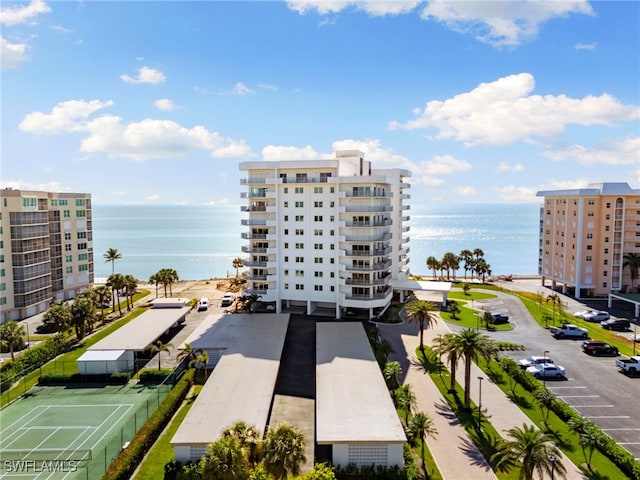 view of property featuring a water view