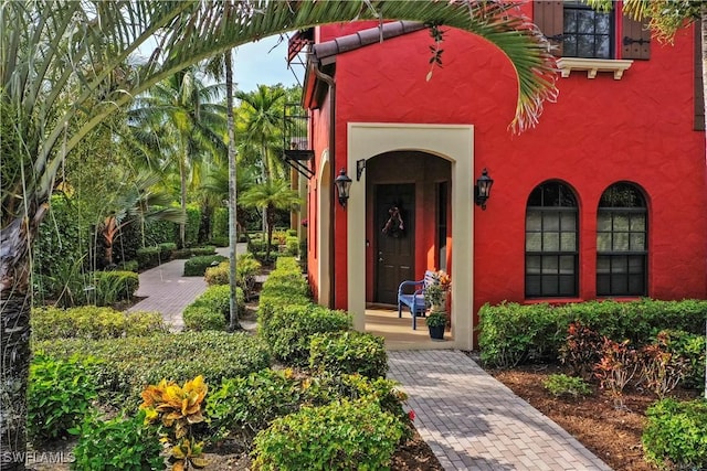 view of entrance to property