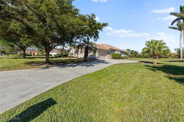 view of front of house with a front yard