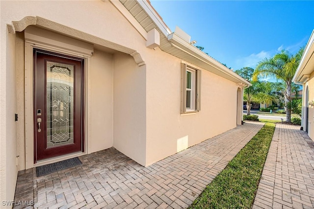 view of property entrance