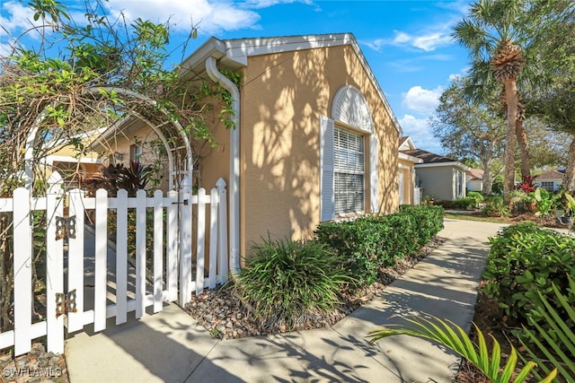 view of side of home