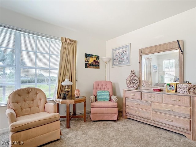 7397 Grande Pine Rd, Bokeelia, FL 33922 - living area featuring light carpet