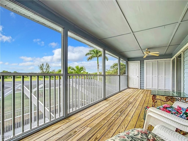 7397 Grande Pine Rd, Bokeelia, FL 33922 - sunroom / solarium with ceiling fan