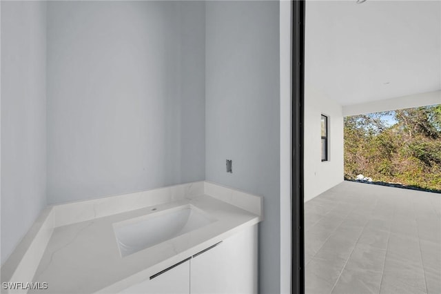 bathroom featuring tile patterned floors