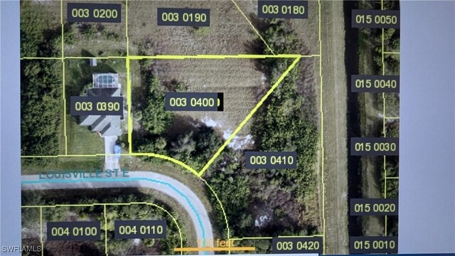 551 Louisville St E, Lehigh Acres FL, 33974 land for sale