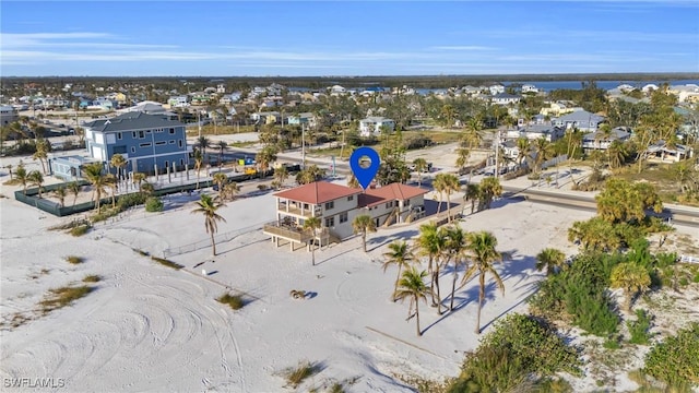 birds eye view of property featuring a residential view