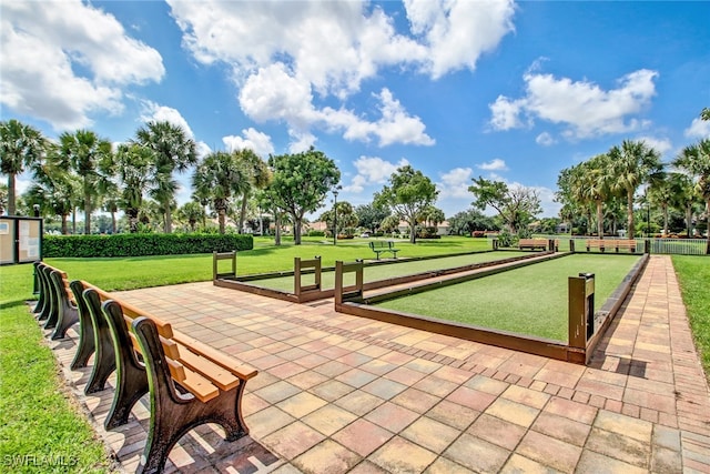 3065 Driftwood Way Unit 4206, Naples, FL 34109 - view of property's community with a lawn