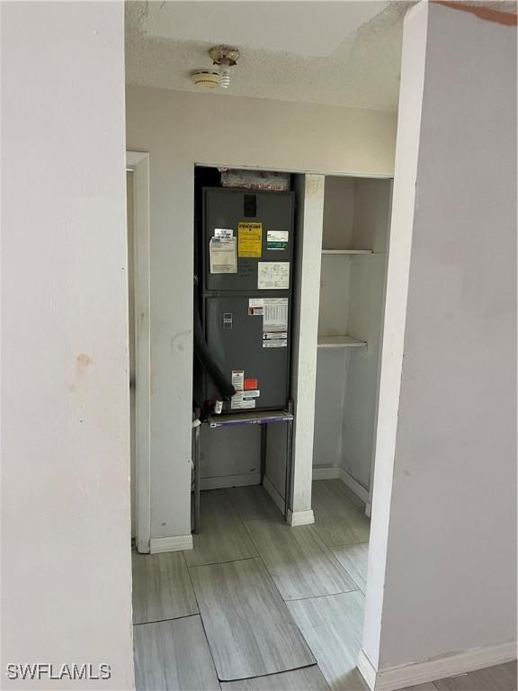 view of utility room