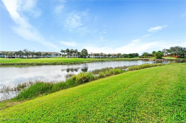 property view of water