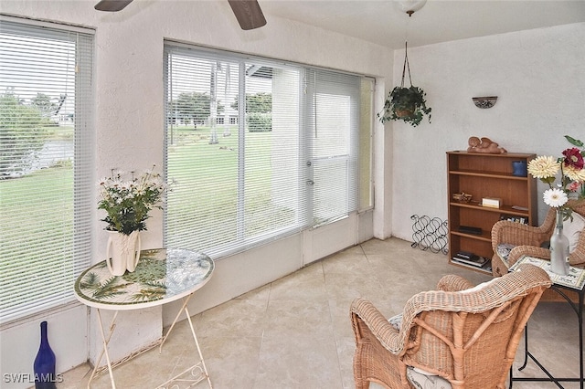 sunroom / solarium with plenty of natural light