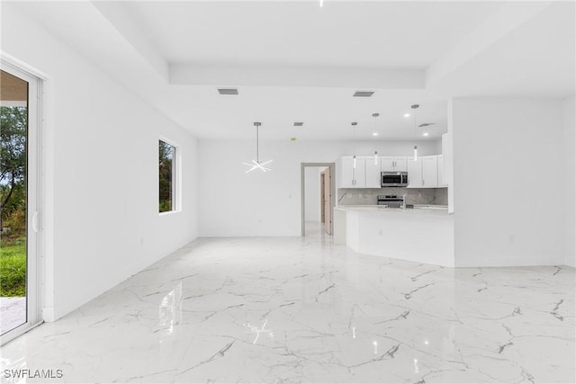 view of unfurnished living room